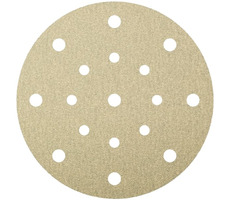 KLINGSPOR 147170 PS 33 CK / Schleifpapier / Körnung 120 / Durchmesser 125 mm / Lochung GLS5 / 100 Stk