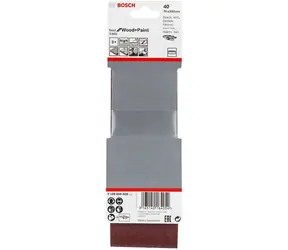 BOSCH X440 Best for Wood and Paint 2608606069 / Schleifband / Körnung 40 / 75x533 mm / 3 Stk