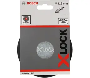 BOSCH 2608601713 / Trägerplatte des X-LOCK-Systems / 115 mm / rau