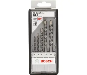 BOSCH 2607010524 / Betonbohrer-Set Robust Line CYL-3 / 5-tlg 