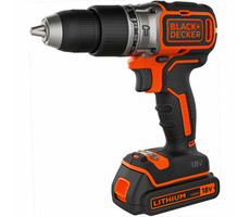 Black&Decker BL188K / Akku-Schlagbohrschrauber / 18V / bis zu 1650 U/min / 28050 Schläge-min / 52 Nm / 1x 1,5 Ah Akku