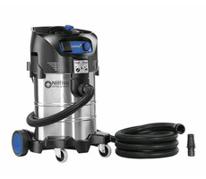 Nilfisk ATTIX 40-21 PC Inox / Industriestaubsauger / 1500W / Nass- und Trockensaugen / 37 L (Edelstahl) / 59 dB