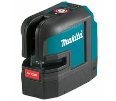 Makita SK105DZ / Kreuzlaser / Klasse 2 / bis zu 35 m (80 ms Empfänger) / 635 nM / Genauigkeit 0,3 mm pro m