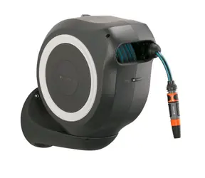 Gardena RollUp M 18612-20 Wand-Schlauchbox weiß / für Schlauch 12 mm 20 m 