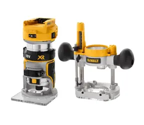 DeWalt DCW604N / Akku-Winkelschleifer / 18V / 16.000-25.500 U/min / Spannzange 6-8 mm / Hub 55 mm / ohne Akku