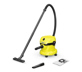 Kärcher WD 2 PLUS V-12/4/18 / Mehrzwecksauger / 1000W / 12 l / Nass- und Trockensaugen / Kabellänge 4 m