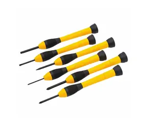 Stanley 0-66-052 / 6-teiliger Präzisionsschraubendrehersatz 