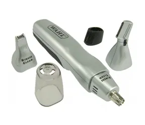 Wahl 5545-2416 Ohr-, Nasen- und Augenbrauen-3-in-1 / Detailtrimmer / 3 Köpfe 
