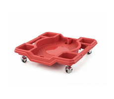 Keter Werkstatt-Werkzeugfach mit Rollen rot / 43x43x10,5cm