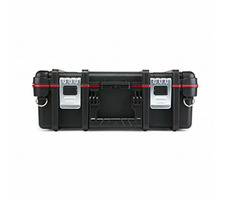 Keter Technikerbox schwarz / Werkzeugkoffer / 48 x 18 x 38 cm