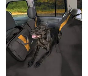 Kurgo Wander Hammock - Hängemattentyp schwarz / Schutzhülle für die Rücksitze 