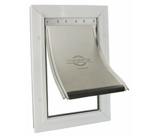 PetSafe Staywell 660 ML Aluminium / Tür / 692,6 x 417 mm / Öffnung: 642 x 366 mm / Schulterbreite: 349 mm / max. 100 kg
