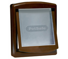 PetSafe Staywell 755 Original braun - M / Tür / 352x294 mm / Öffnung: 281x237 mm / Schulterbreite: 219mm / max