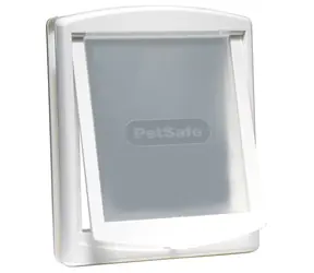 PetSafe Staywell 760 Original weiß - L / Tür / 456x386 mm / Öffnung: 370x314 mm / Schulterbreite: 290mm / max