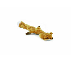 Beeztees Flatino Plüschpfeifenfuchs 30cm / Spielzeug für Hunde 