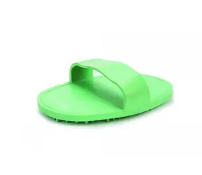 Beeztees Pinsel oval grün 13x9cm