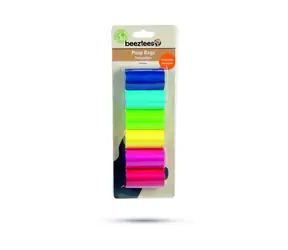 Beeztees Rainbow Hundekotbeutel 6x20 Stk