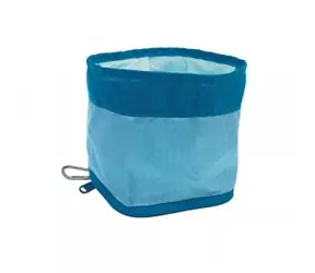 Kurgo Zippy Bowl blau / Hundenapf 