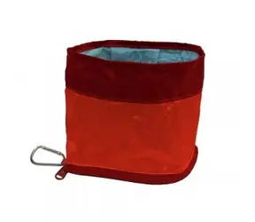 Kurgo Zippy Bowl rot / Hundenapf 