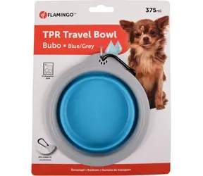 Flamingo Reisenapf Silikon blaugrau 375ml