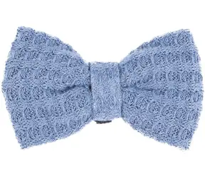 Flamingo -Fliege IONA für Hundehalsband blau 9x5cm