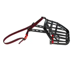 Karlie Maulkorb Kunststoff schwarz L: 37cm B: 35-64cm - 9