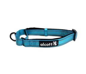 Alcott Martingale blau - Größe M / reflektierendes Halsband für Hunde