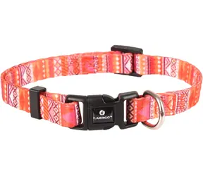 Flamingo SYB Halsband für Hunde, Nylon, 20-35 cm x 10 mm