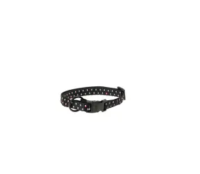 Karlie ASP Mix&Match Halsband schwarz Dreiecksmotiv - Größe XS 20-35cm 10mm