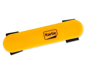 Karlie LED-Licht für Halsband/Leine/Geschirr mit USB-Aufladung, orange / 12 x 2,7 cm