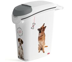Curver Behälter für Hundefutter weiß 23l