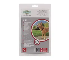 PetSafe Geschirr und Auto-Rückhaltegeschirr für Hunde 3 in 1 schwarz - Größe M