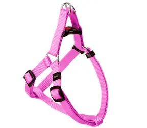 Flamingo -Geschirr für Hunde, Nylon, rosa, 20-35 cm, 10 mm, Größe XS
