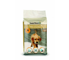 Beeztees Trainingsunterlagen für Welpen M 60x60cm 15 Stück