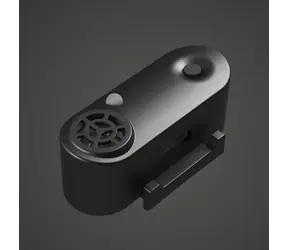 TICKLESS Mini Dog wiederaufladbar - schwarz / Wiederaufladbarer Ultraschall-Zecken- und Flohschutz für Hunde