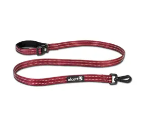 Alcott Weekender Reflektierende Hundeleine rot