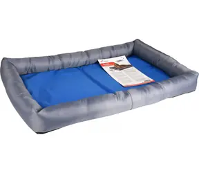 Flamingo Kühlbett für Hunde blaugrau M 60x50x8,5cm