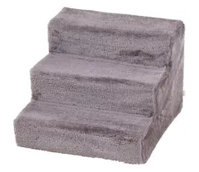 Flamingo -Treppe für Hunde, grau, 41 x 43 x 30 cm