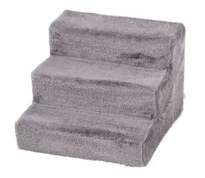 Flamingo -Treppe für Hunde, grau, 45 x 60 x 40 cm