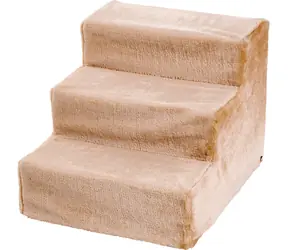 Flamingo -Treppe für Hunde, beige, 45 x 60 x 40 cm