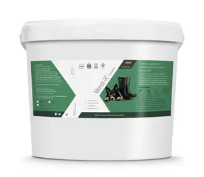 VERM-X Natürliches Granulat gegen Darmparasiten für Hunde 1,3 kg