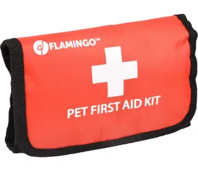 Flamingo Erste-Hilfe-Set Basic rot 18x12x4cm