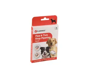 Flamingo Pipetten für Hunde 5x2ml