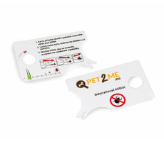 Pet2me Zeckenentferner mit Lupe