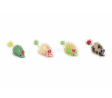 Beeztees Katzenspielzeugmaus mit langen Haaren 6,5 cm