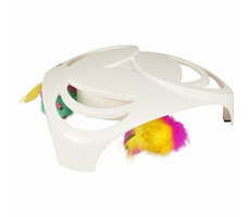 Flamingo Helico Interaktives Spielzeug für Katzen 25 x 25 x 8 cm