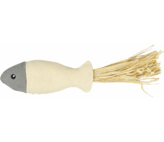 Flamingo GOTS Spielzeug für Katzen Stofffisch 20cm