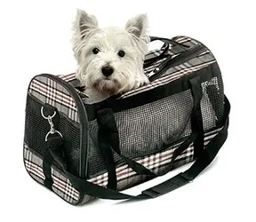 Flamingo PICCAILLY Tragbare Tasche für Hunde 40x26x26cm