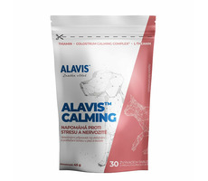 ALAVIS Calming 30 Tabletten / Präparat zur Unterdrückung von Stress und Nervosität bei Hunden und Katzen
