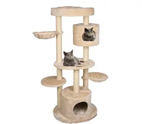 Flamingo INGA Katzenkratzer beige 103x50x142cm